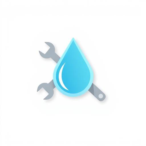 Icono de cambio de aceite con una gota de aceite y una llave inglesa
